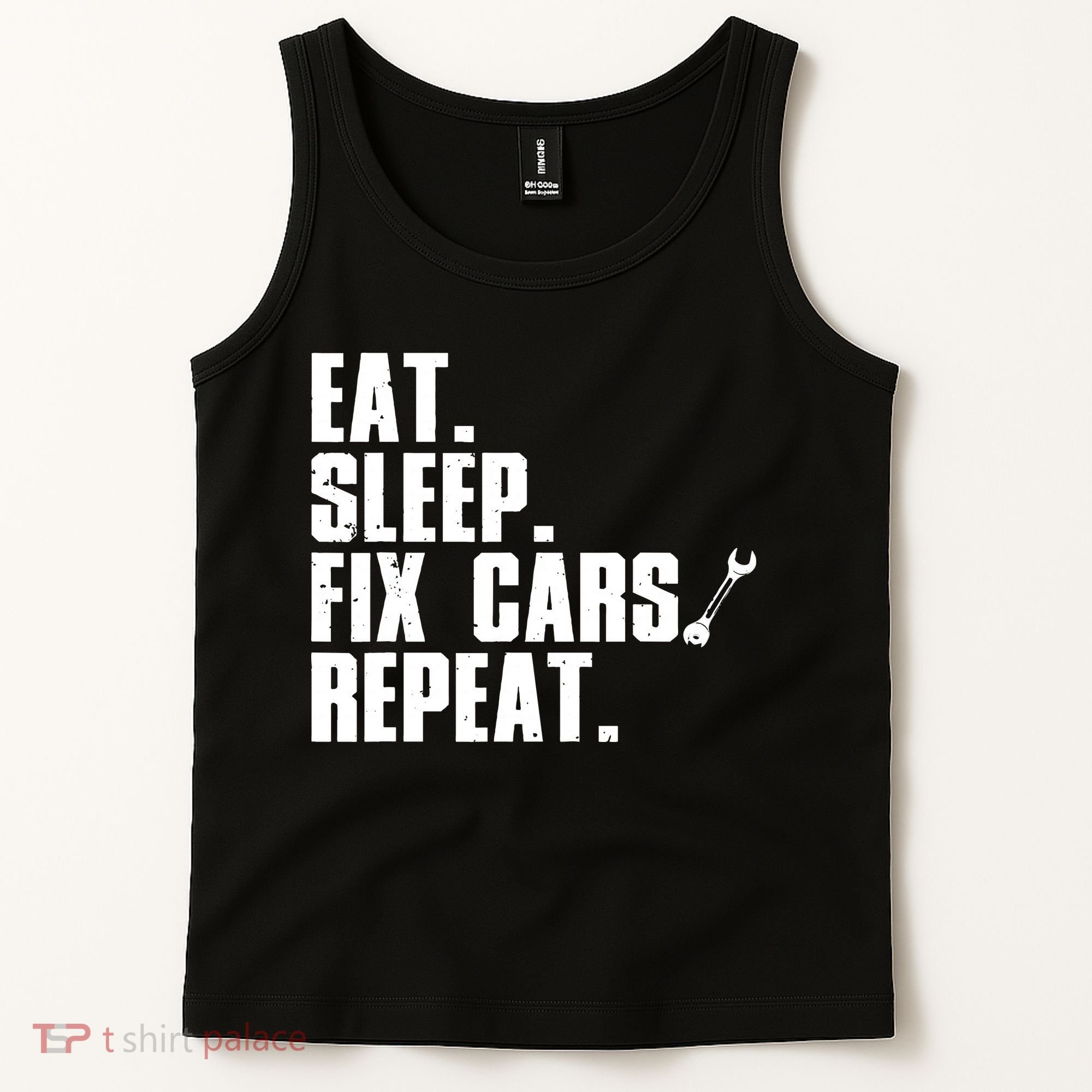 Funny Mechanic Auto Garage Automobile Car Lover Tank Top