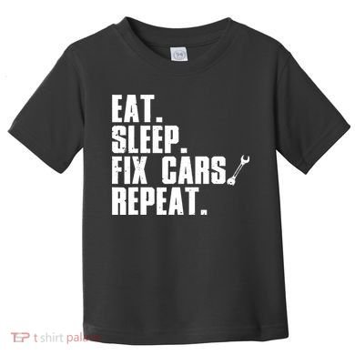 Funny Mechanic Auto Garage Automobile Car Lover Toddler T-Shirt