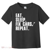 Funny Mechanic Auto Garage Automobile Car Lover Toddler T-Shirt thumb 0