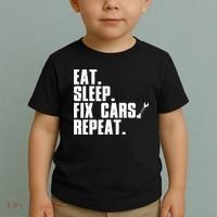 Funny Mechanic Auto Garage Automobile Car Lover Toddler T-Shirt thumb 2