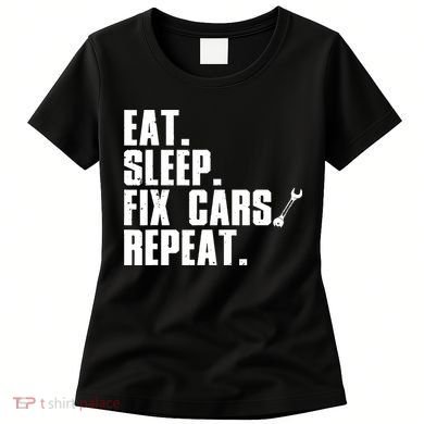 Funny Mechanic Auto Garage Automobile Car Lover Women's T-Shirt