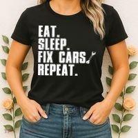 Funny Mechanic Auto Garage Automobile Car Lover Women's T-Shirt thumb 2