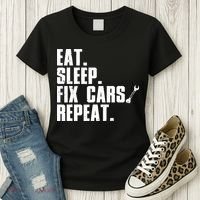 Funny Mechanic Auto Garage Automobile Car Lover Women's T-Shirt thumb 3