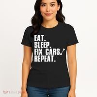 Funny Mechanic Auto Garage Automobile Car Lover Women's T-Shirt thumb 4