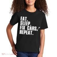 Funny Mechanic Auto Garage Automobile Car Lover Kids T-Shirt thumb 2