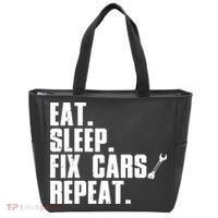 Funny Mechanic Auto Garage Automobile Car Lover Tote Bag thumb 0