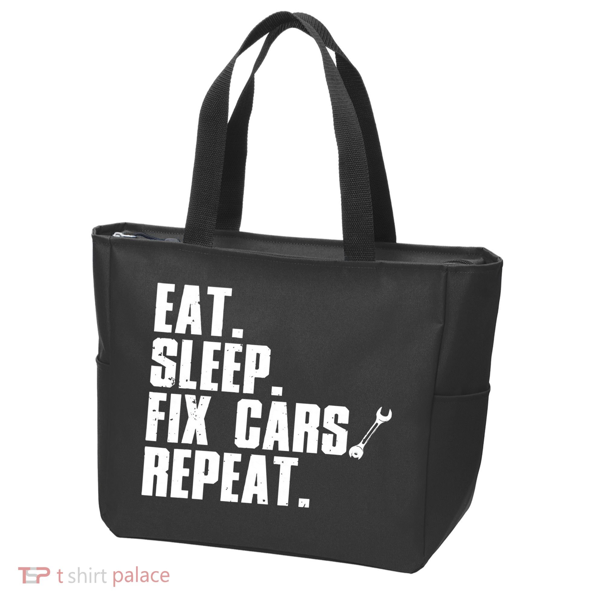 Funny Mechanic Auto Garage Automobile Car Lover Tote Bag