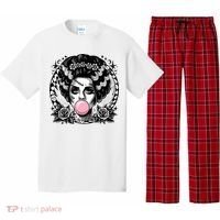 Frankenstein Monster And Bride B.U.B.B.L.E G.U.M Funny Halloween Pajama Set thumb 0