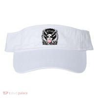 Frankenstein Monster And Bride B.U.B.B.L.E G.U.M Funny Halloween Visor thumb 0