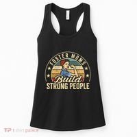 Foster Mom Appreciation Build Strong People Foster Care Women's Tank Top thumb 0