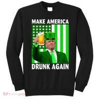 Funny Make America Drunk Again Trump Patricks Day Sweatshirt thumb 0
