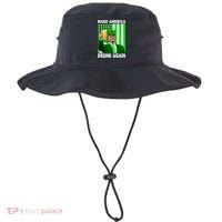 Funny Make America Drunk Again Trump Patricks Day Bucket Hat thumb 0