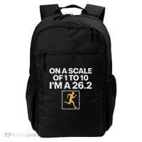 Funny Marathon Art Women Marathon Finisher 26.2 Running Backpack thumb 0