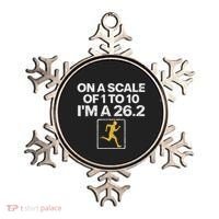 Funny Marathon Art Women Marathon Finisher 26.2 Running Ornament thumb 0