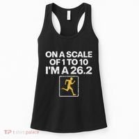 Funny Marathon Art Women Marathon Finisher 26.2 Running Women's Tank Top thumb 0