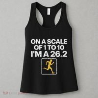 Funny Marathon Art Women Marathon Finisher 26.2 Running Women's Tank Top thumb 3