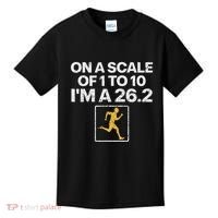 Funny Marathon Art Women Marathon Finisher 26.2 Running Kids T-Shirt thumb 0