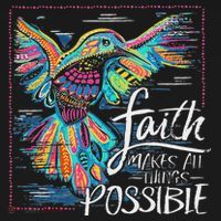 Faith Make All Things Are Possible Hummingbird Christian Hoodie thumb 7