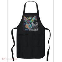 Faith Make All Things Are Possible Hummingbird Christian Apron thumb 0