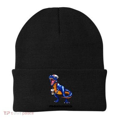 Funny Medical Assistant Life Cma Dinosaur Trex Scrub Coffee Gift Beanie