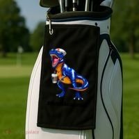 Funny Medical Assistant Life Cma Dinosaur Trex Scrub Coffee Gift Golf Towel thumb 2