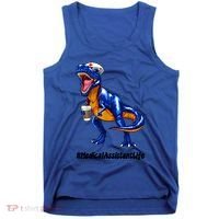 Funny Medical Assistant Life Cma Dinosaur Trex Scrub Coffee Gift Tank Top thumb 0