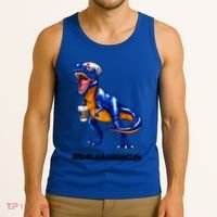 Funny Medical Assistant Life Cma Dinosaur Trex Scrub Coffee Gift Tank Top thumb 3