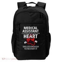Funny Medical Assistant Pcp Health Care Gift Backpack thumb 0