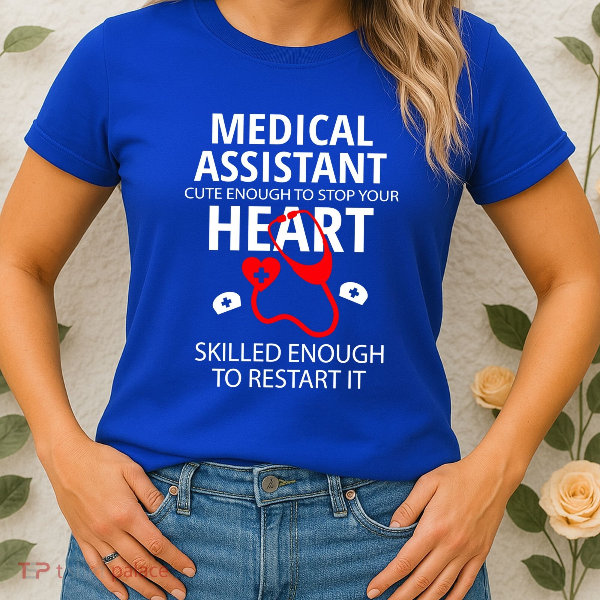Funny Medical Assistant Pcp Health Care Gift Women's T-Shirt