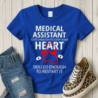 Funny Medical Assistant Pcp Health Care Gift Women's T-Shirt thumb 3