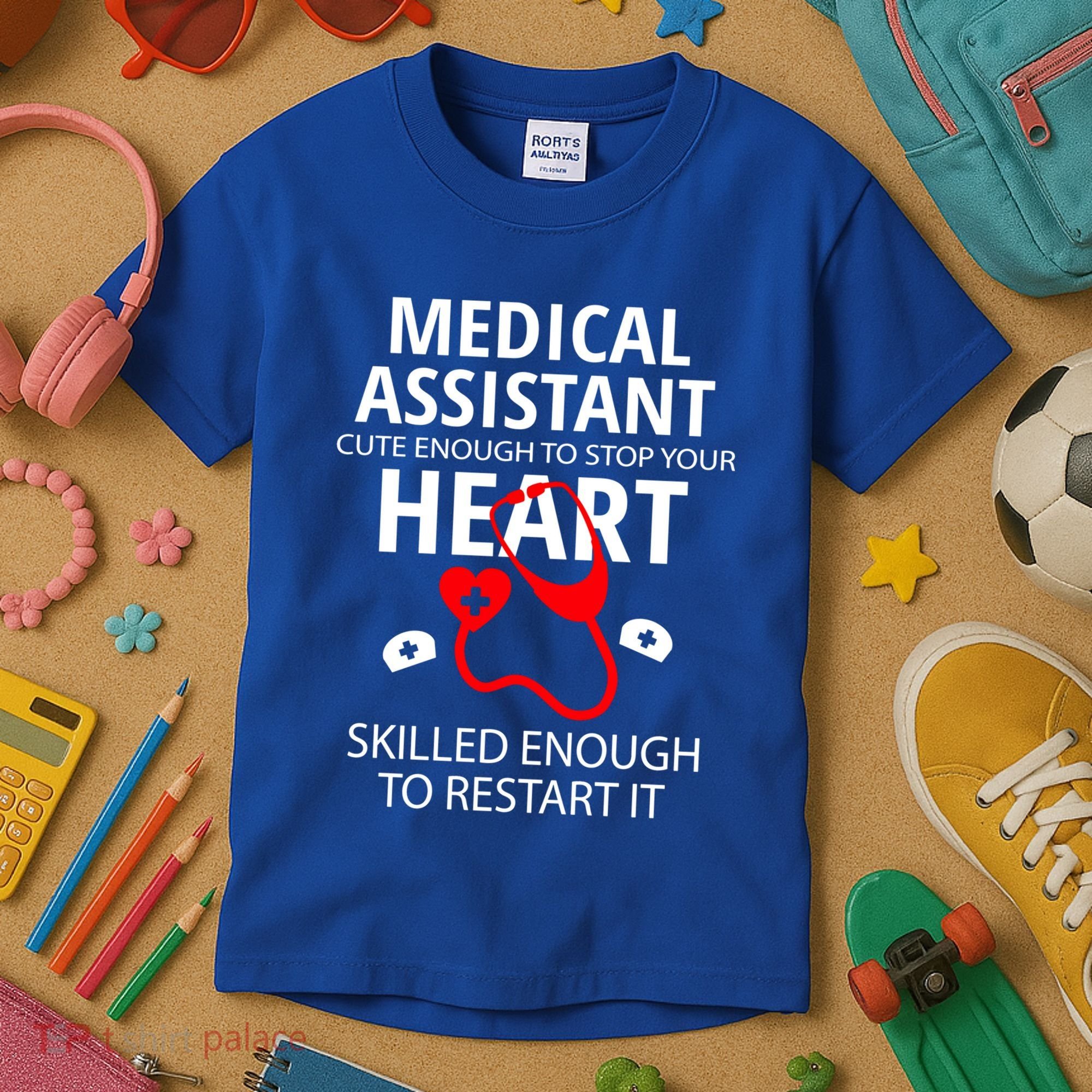 Funny Medical Assistant Pcp Health Care Gift Kids T-Shirt