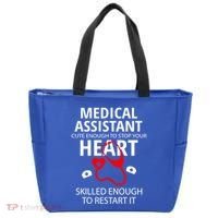 Funny Medical Assistant Pcp Health Care Gift Tote Bag thumb 0