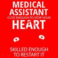 Funny Medical Assistant Pcp Health Care Gift Santa Hat thumb 1