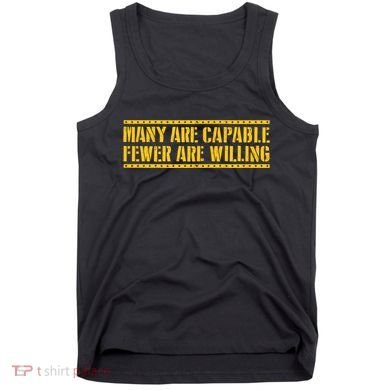 Funny Many Are Capable Pittsburgh Football Tank Top