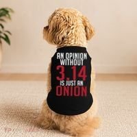 Funny Math An Opinion Without 3 14 Just Onion Pi Day Gift Doggie Tank thumb 2
