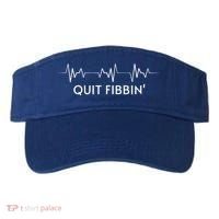 Funny Medical Atrial Fibrillation Great Gift Nurse Quit Fibbin Great Gift Visor thumb 0