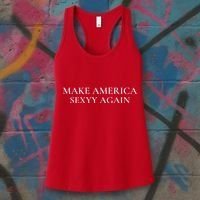 Funny Make America Sexyy Again Women's Tank Top thumb 3