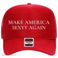 Funny Make America Sexyy Again Hat thumb 0