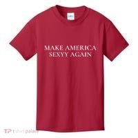 Funny Make America Sexyy Again Kids T-Shirt thumb 0