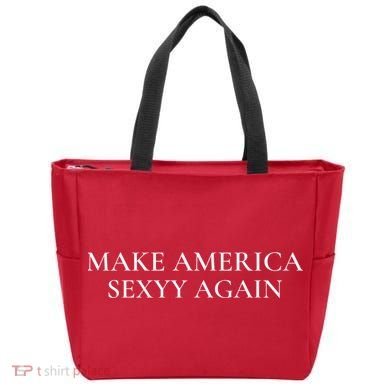 Funny Make America Sexyy Again Tote Bag