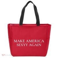 Funny Make America Sexyy Again Tote Bag thumb 0
