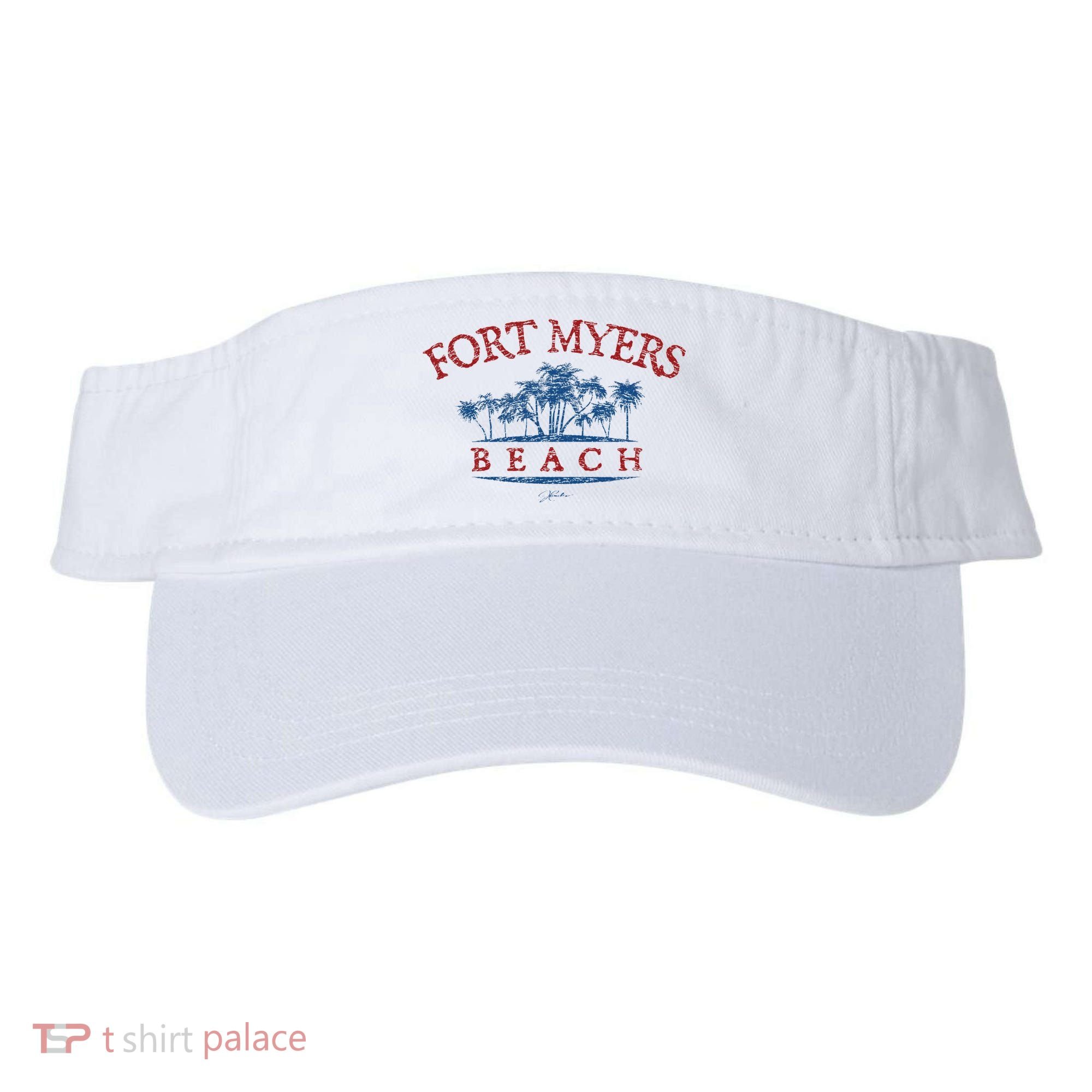 Fort Myers Beach Fl Palm Trees On Beach Visor