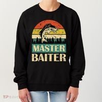 Funny Master Baiter Fishing Fishermen Women's Sweatshirt thumb 0