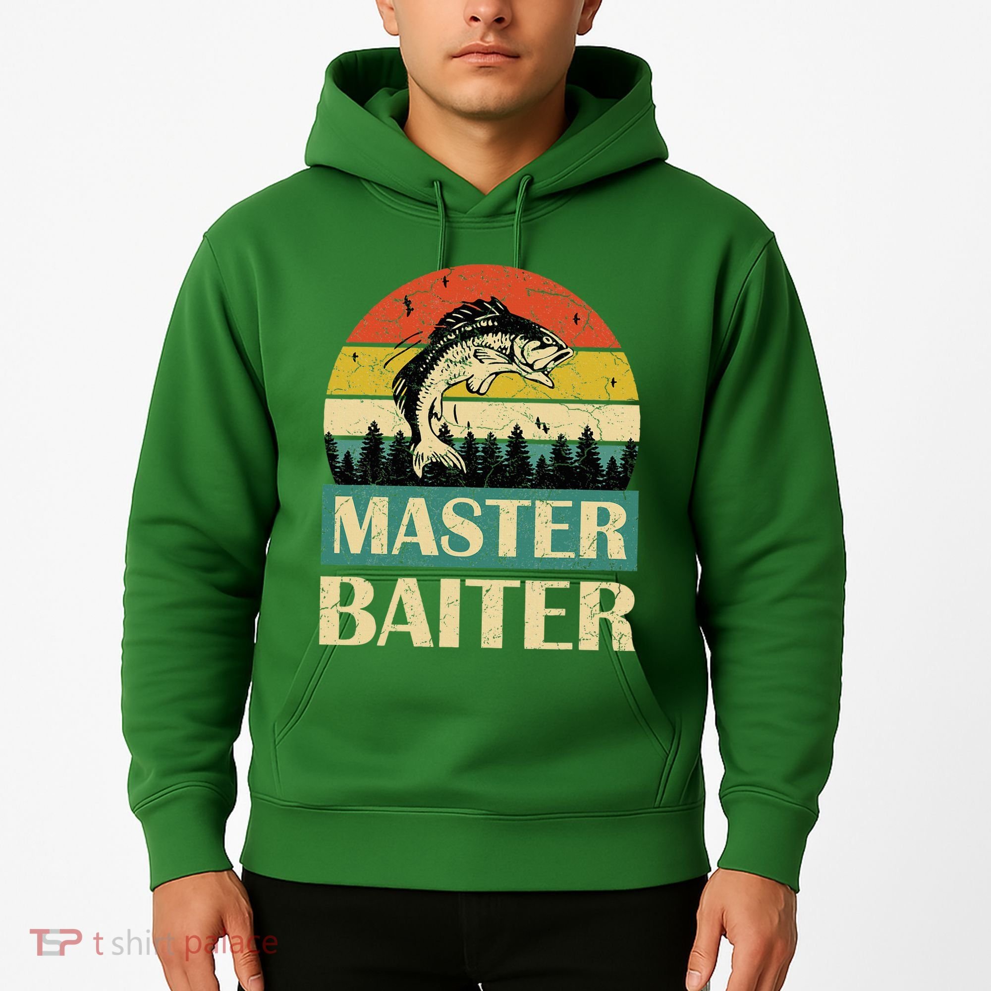 Funny Master Baiter Fishing Fishermen Hoodie