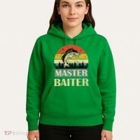 Funny Master Baiter Fishing Fishermen Hoodie thumb 5