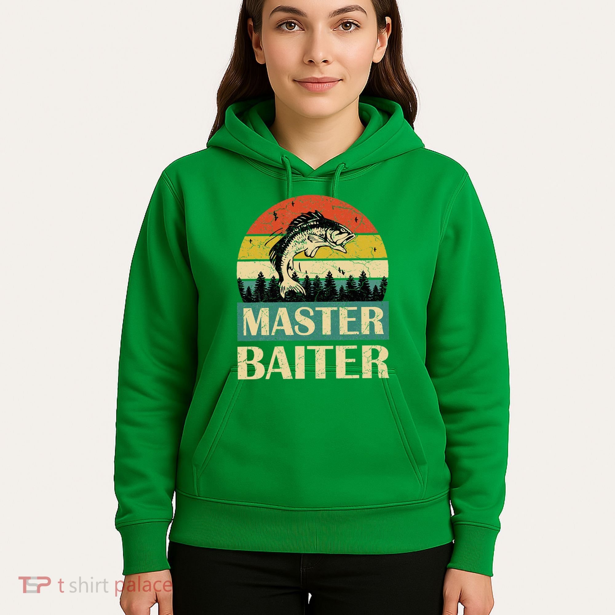 Funny Master Baiter Fishing Fishermen Hoodie