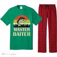 Funny Master Baiter Fishing Fishermen Pajama Set thumb 0