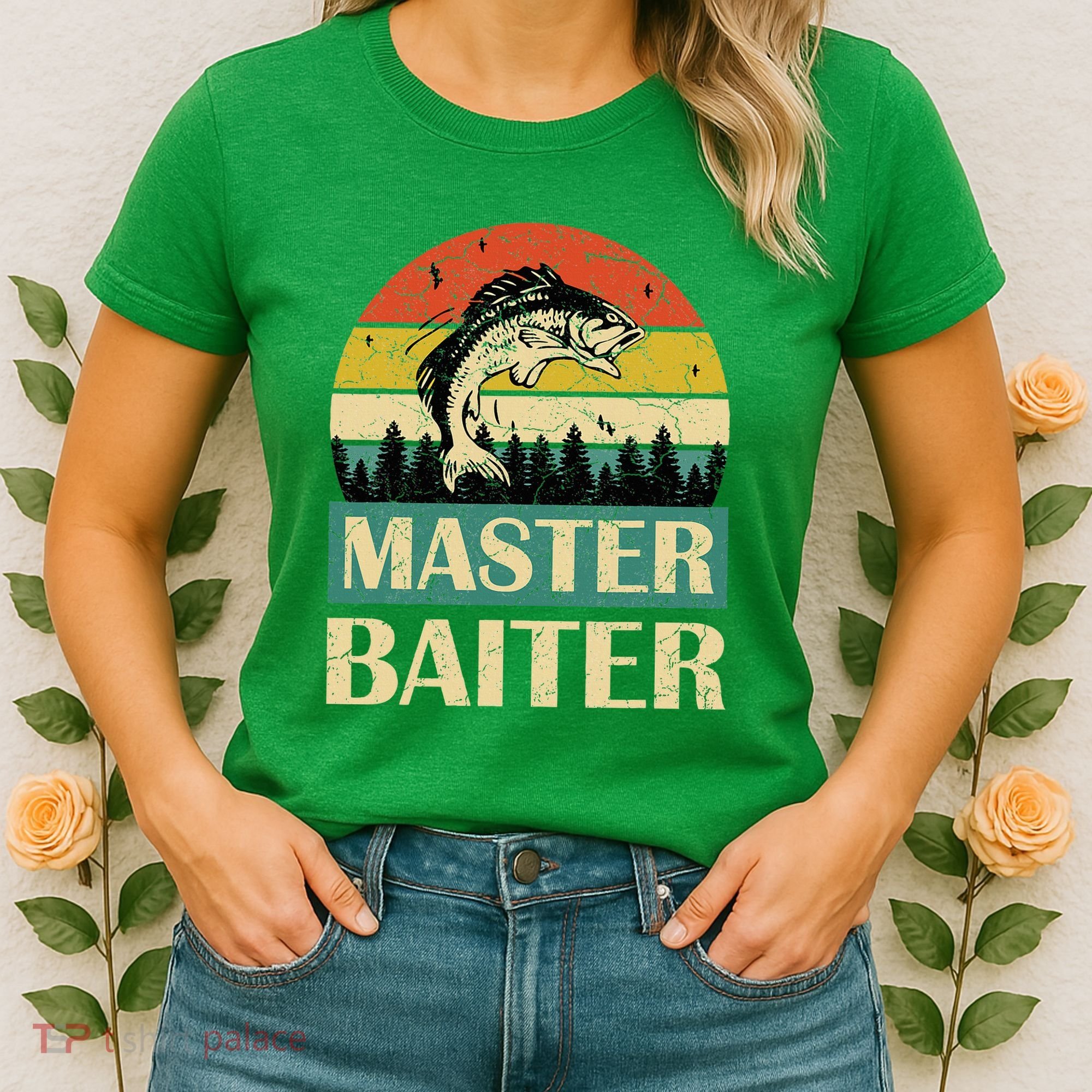 Funny Master Baiter Fishing Fishermen Women's T-Shirt