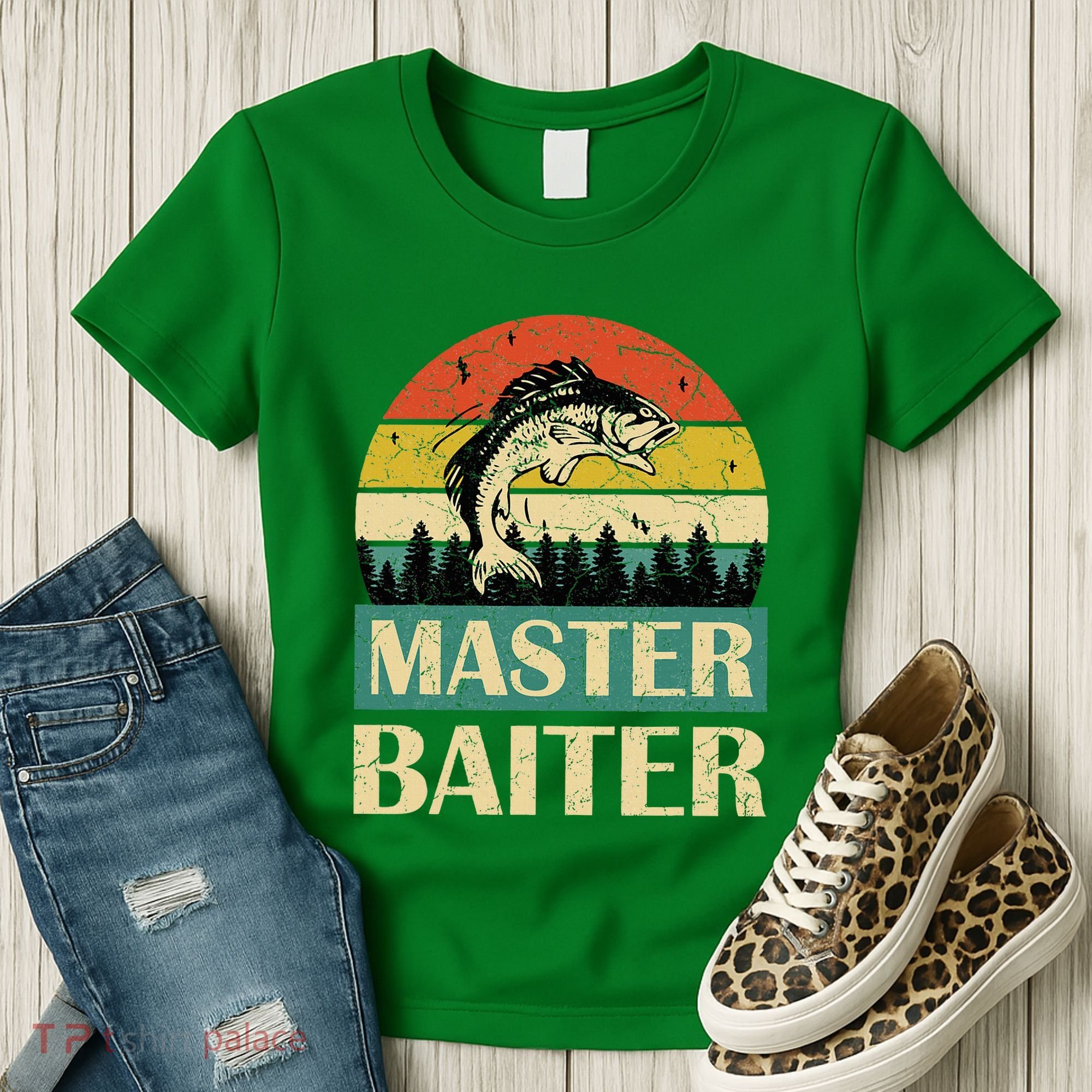 Funny Master Baiter Fishing Fishermen Women's T-Shirt