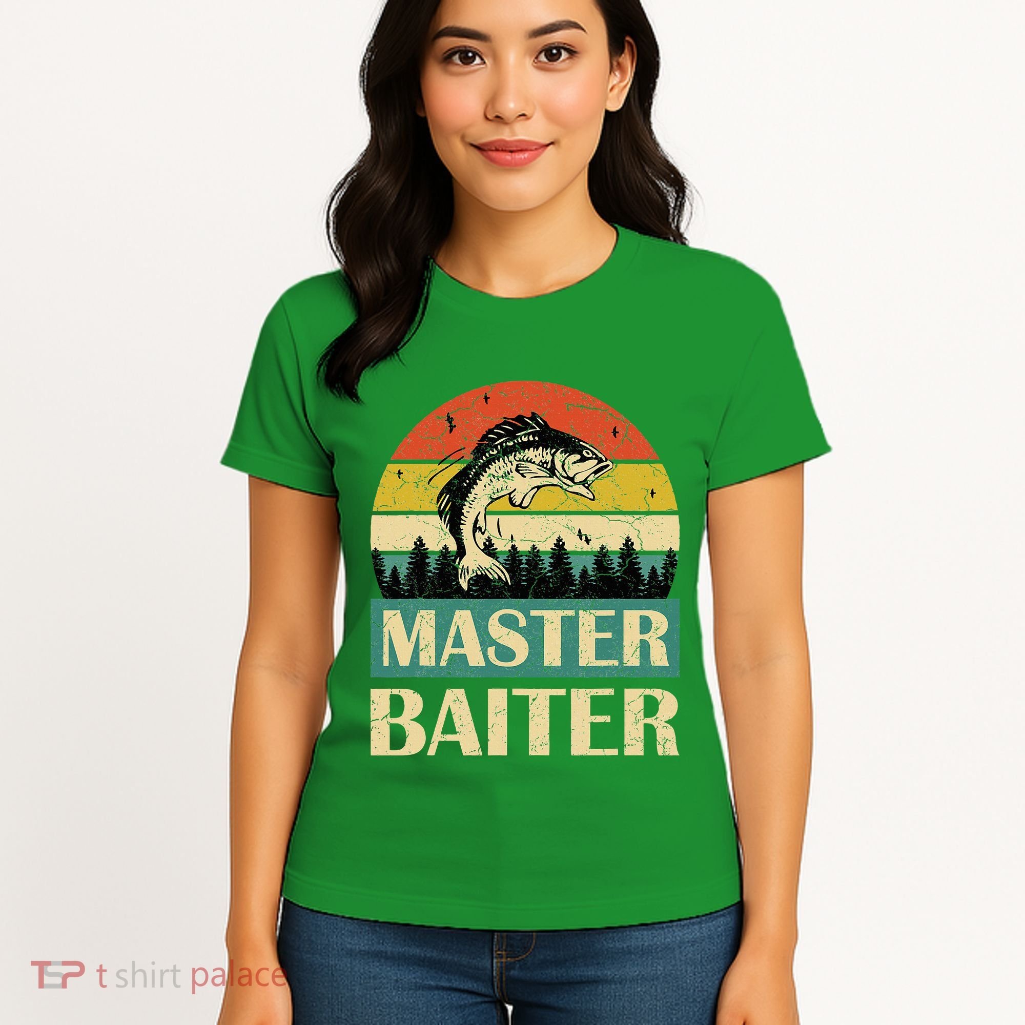 Funny Master Baiter Fishing Fishermen Women's T-Shirt